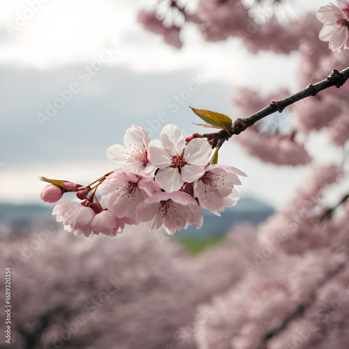 Spring’s Embrace: The Elegance of Cherry Blossoms