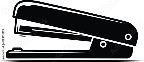 Black office stapler office supplies stationery