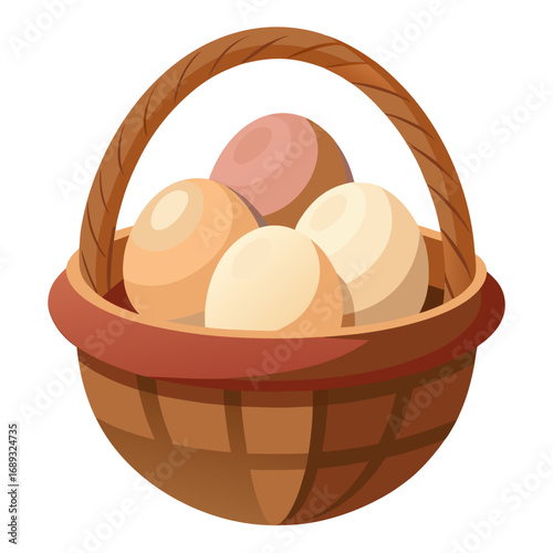 eggs in a basket