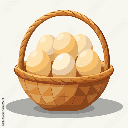 eggs in a basket