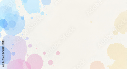 Evoking the serenity of a watercolor dream pastel hues dance on a canvas of gentle hope painting tranquility and light