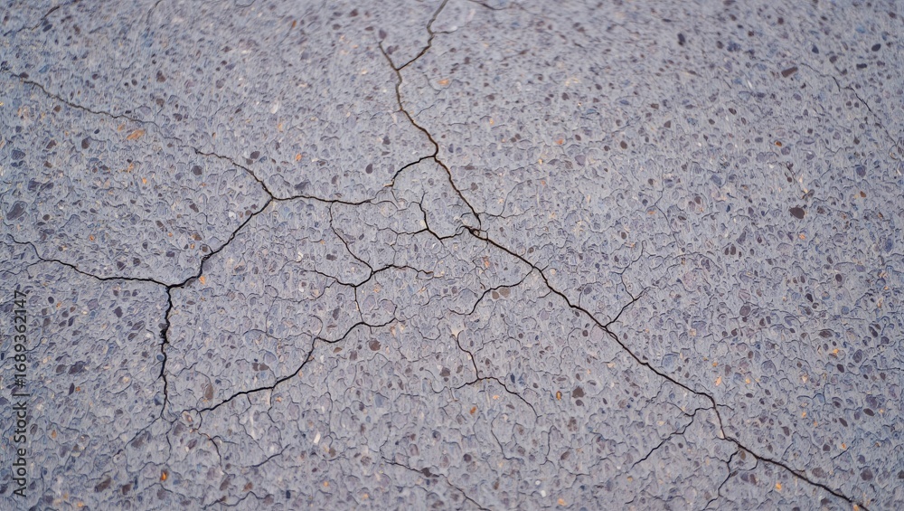 Obraz premium Cracked concrete wall texture