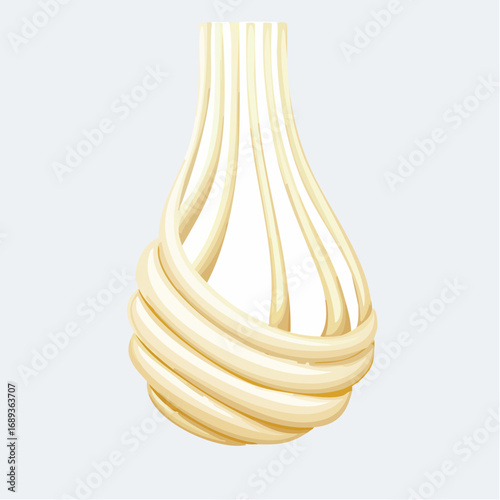 Creamy Yellow Pasta Bundle on Light Background
