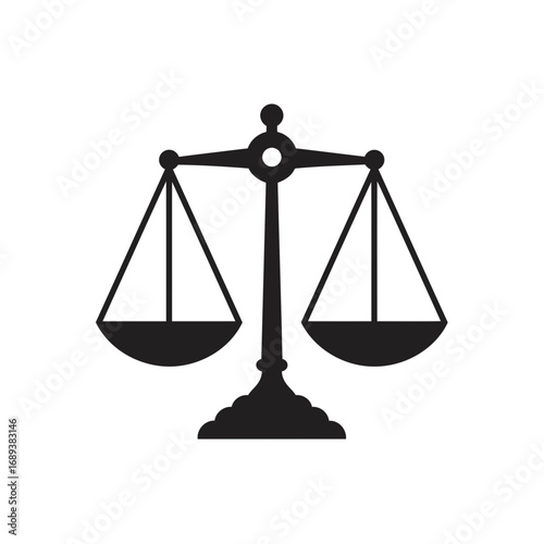 Scales of Justice Symbol of Balance and Law