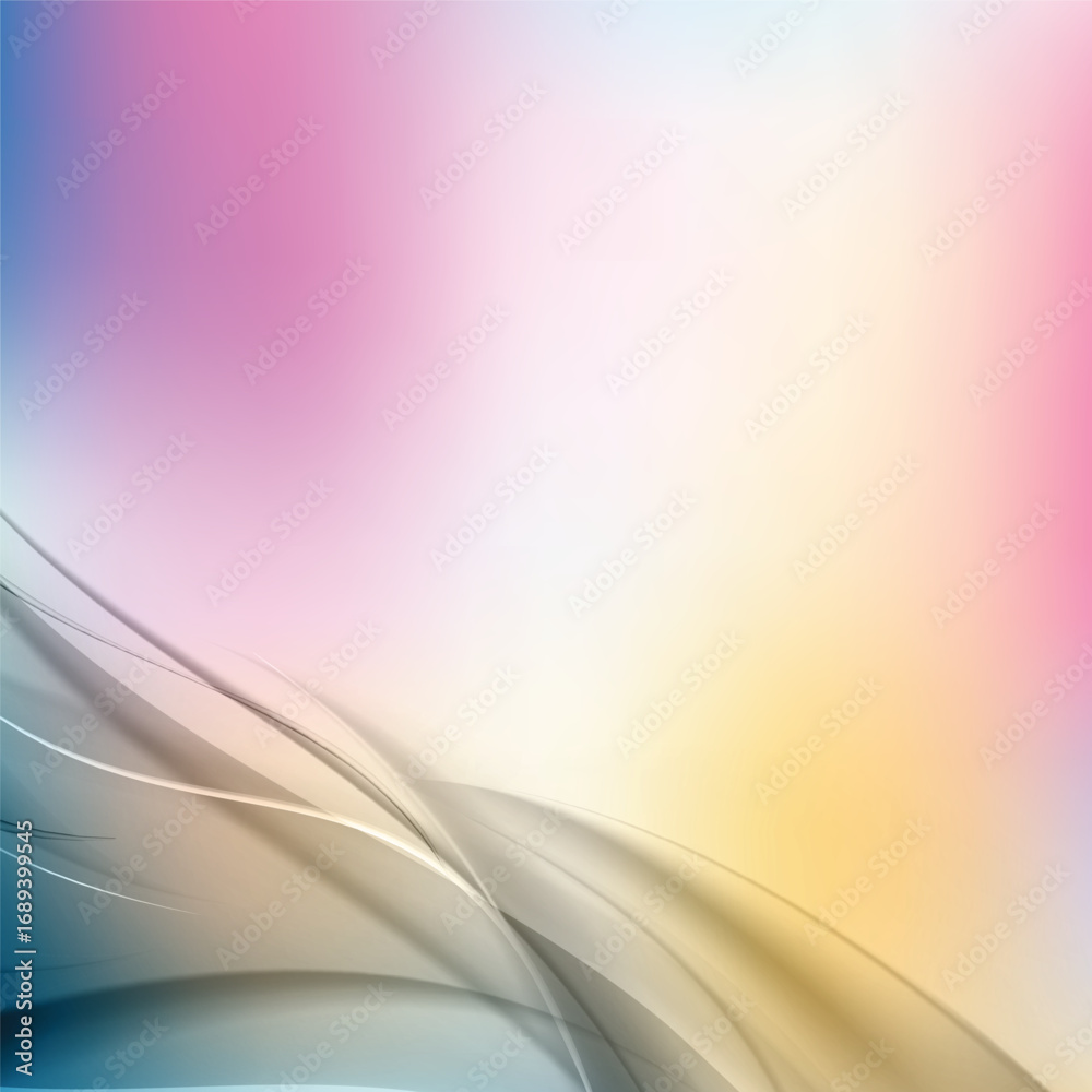 Obraz premium Abstract modern blurred gradient mesh background design for your presentation, vector design wallpaper. 