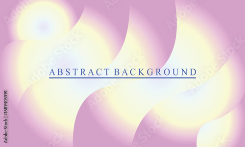 Abstract Background Soft Gradient Shapes and Colors Flowing Smoothly
