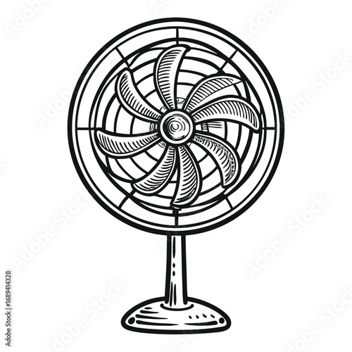 table fan vector