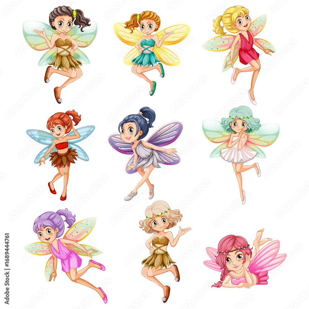 Obraz premium Fairy playing set