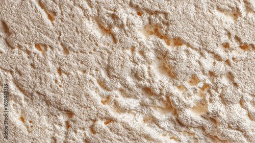 closeup view of spray polyurethane foam insulation texture for home construction