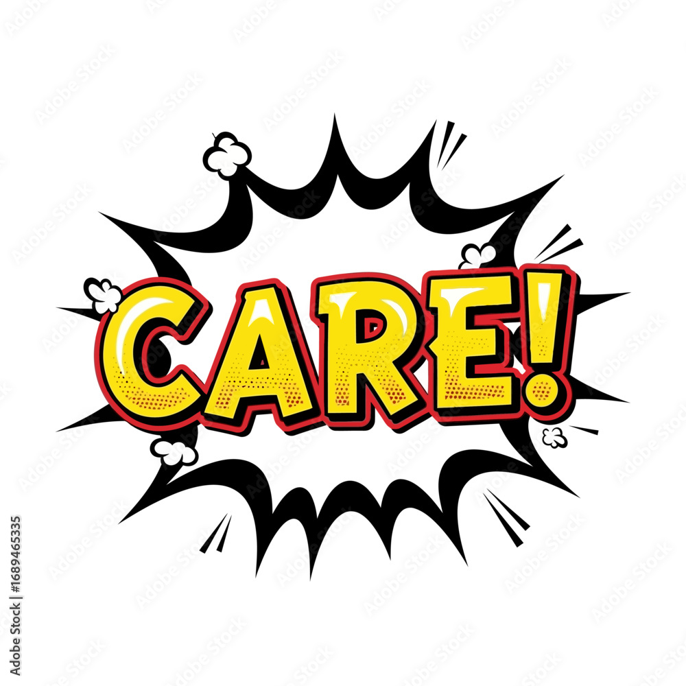 Fototapeta premium Pop Art Comic Book Style