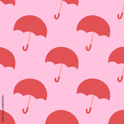 seamless pattern with umbrellas