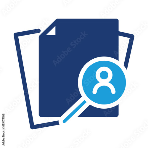 scooping cv colored icon vector design good for web or mobile app