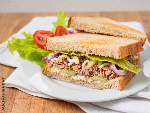 sandwich with tuna