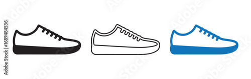 Shoes icon silhouette vector. Leather shoes icon. Illustration eps 10
