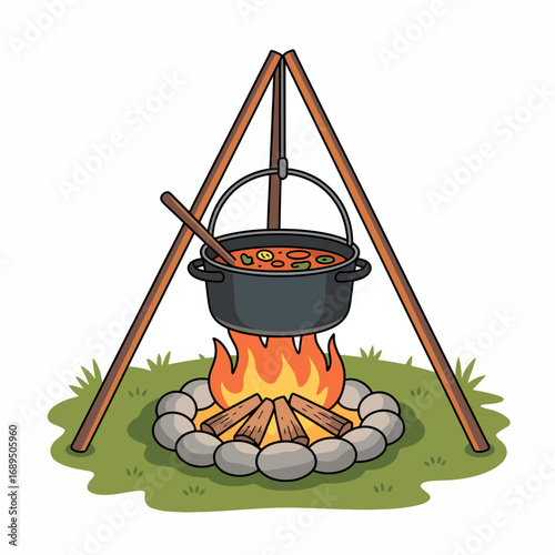 pot on fire