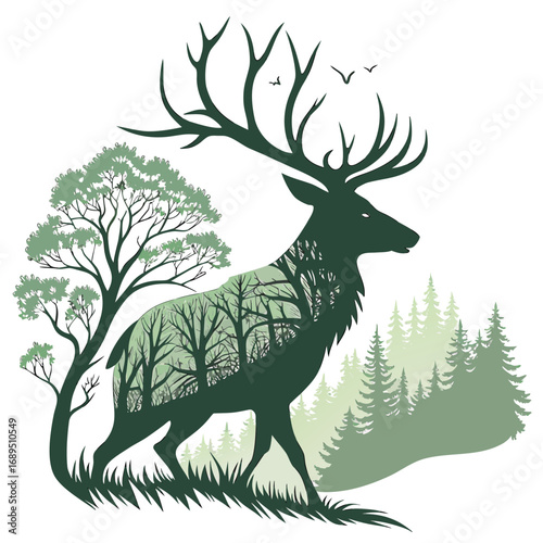 deer in the forest