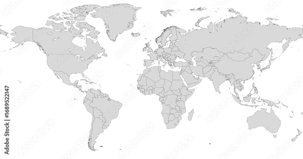 Obraz premium Map of the world