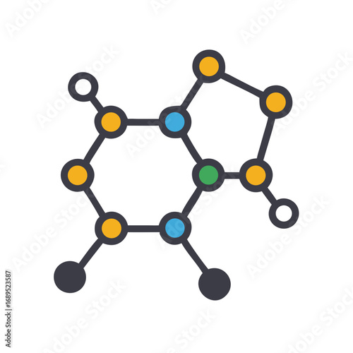 chemical structure of a molecule