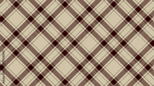 Beige, brown, and burgundy tartan presents a classic style, perfect for digital wallpaper or graphic design.