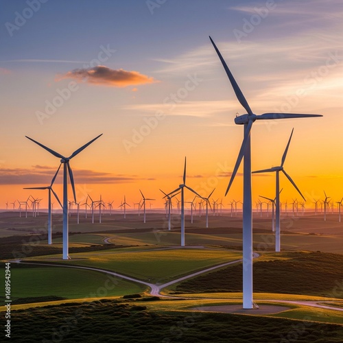 wind turbines