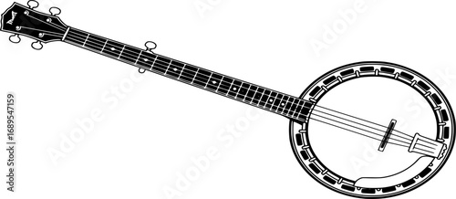 Excavator silhouette vector illustration