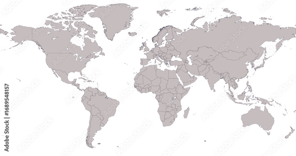 Obraz premium Map of the world