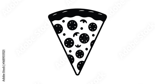 a slice of pizza with melted cheese and pepperoni toppings