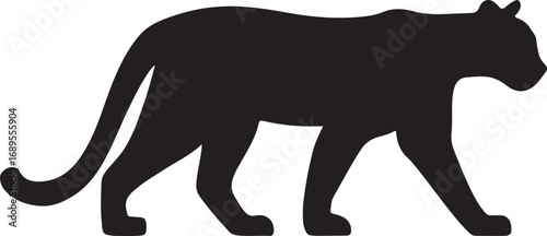 Vibrant illustration of a wild animal in a natural setting