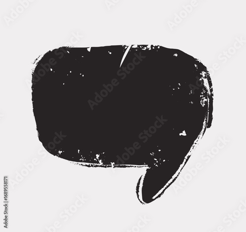 Cartoon vector illustration of hand drawn abstract bubble shape as a metaphor for imagination, creativity, and fluid thinking