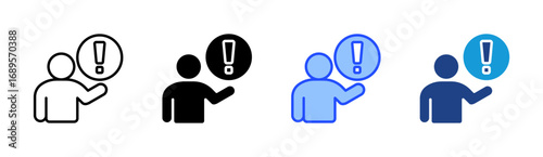 Important Icon Set Multiple Style Collection
