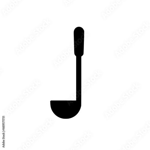 Essential kitchen ladle for serving soups, stews, and sauces with professional ease
