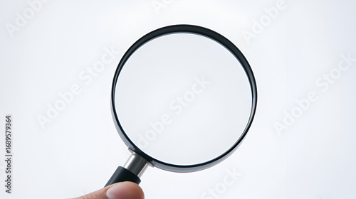 magnifying glass luv icon which is used to see an object to make it look closer and clearer hand lens