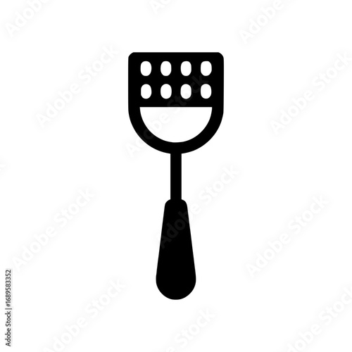 Modern kitchen spatula icon for cooking and baking preparation needs