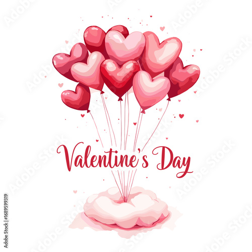 Cute Happy Valentine's day Special, Valentine day poster, cute cliparts, romantic cliparts ,valentine, card, holiday, romantic, celebration, happy, pattern,