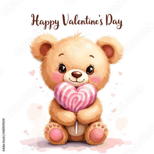 Cute Happy Valentine's day Special, Valentine day poster, cute cliparts, romantic cliparts ,valentine, card, holiday, romantic, celebration, happy, pattern,