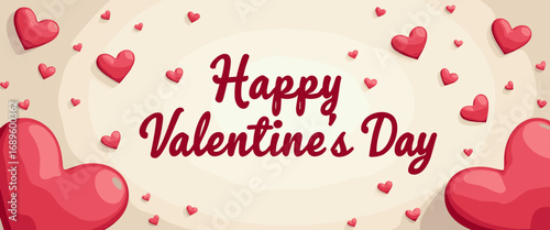 Cute Happy Valentine's day Special, Valentine day poster, cute cliparts, romantic cliparts ,valentine, card, holiday, romantic, celebration, happy, pattern,