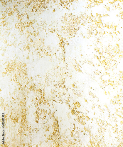 Textured white and gold background with abstract patterns, showcasing a blend of light and shadow, ideal for creative design projects and artistic presentations