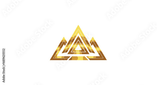 Luxury Golden Crown Logo for Premium Brand or Hotel Identity