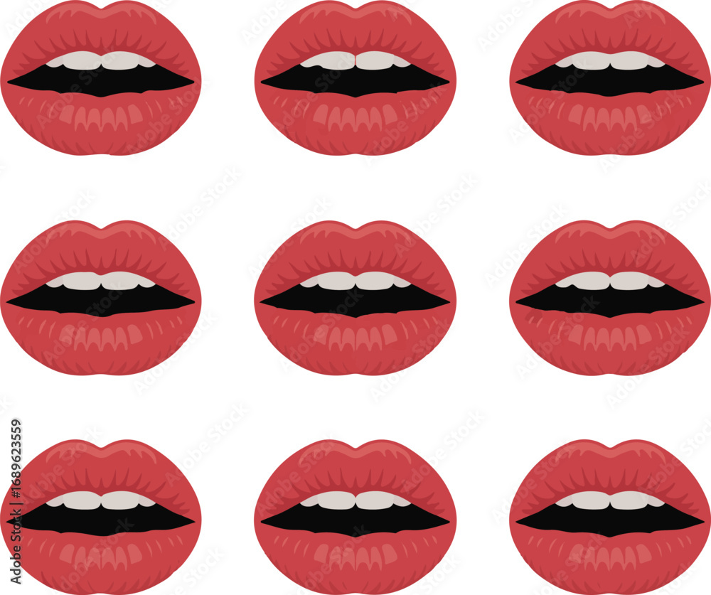 Obraz premium Abstract silhouette shape isolated on white background