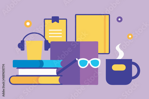 Creative illustration showcasing diverse design techniques