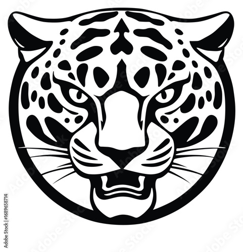Tiger face musk best icon vactor image.eps