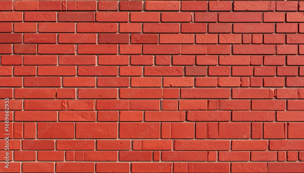 Obraz premium Red brick wall pattern (1)