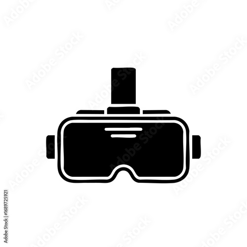Immersive virtual reality headset technology for futuristic entertainment and gaming experiences