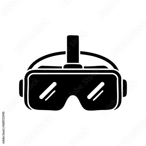 Experience immersive virtual reality with futuristic headset technology for gaming and simulation