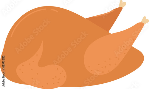 Roasted Turkey with Drumsticks