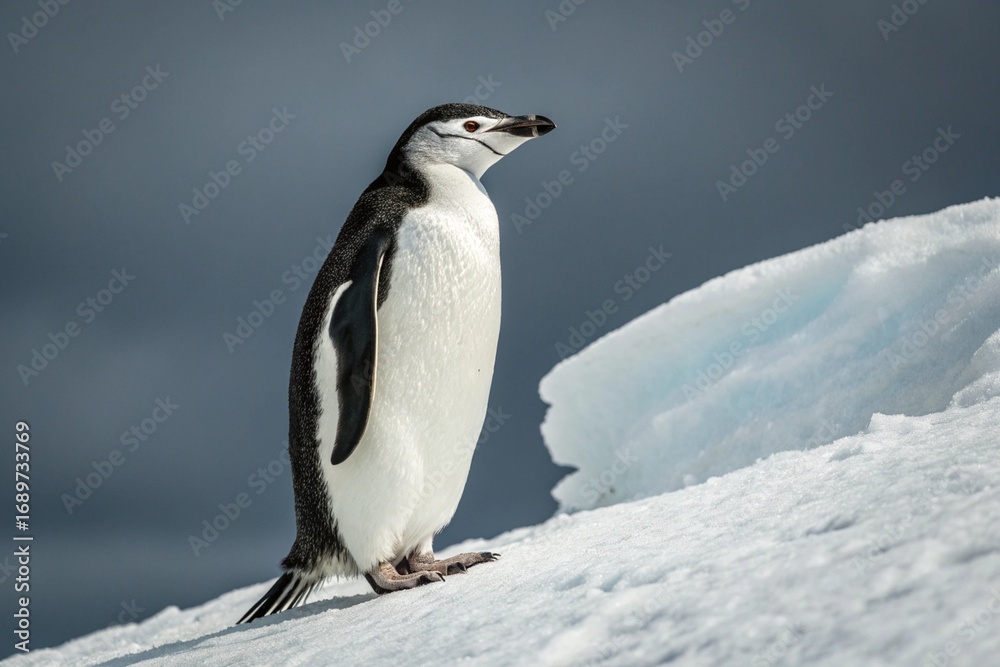 Fototapeta premium penguin in antarctica