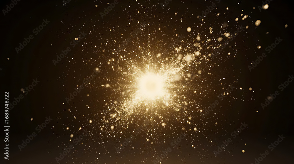 Obraz premium sparkler on black background