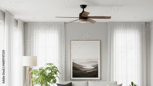 Sophisticated modern living room interiors showcasing elegant design elements