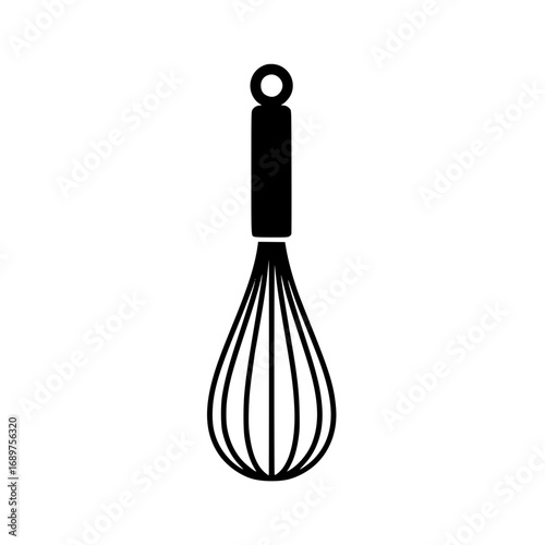 whisk tool used in cooking, baking, and food preparation.
