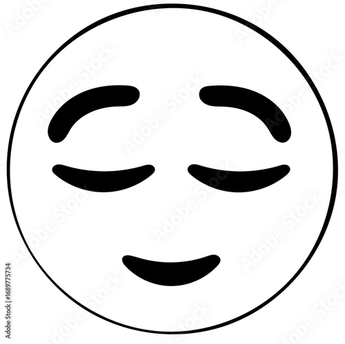 Brooding face emoji icon